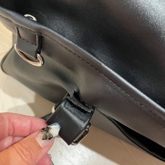 スクールバック　黒の画像