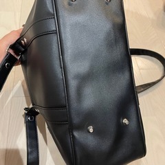 スクールバック　黒の画像