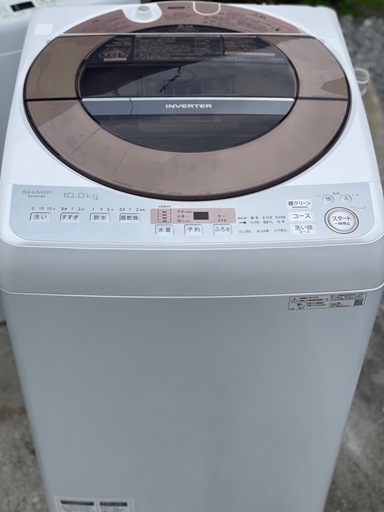 動作保証あり】SHARP シャープ 2019年 ES-GE6C 6.0kg 洗濯機 ②【管理