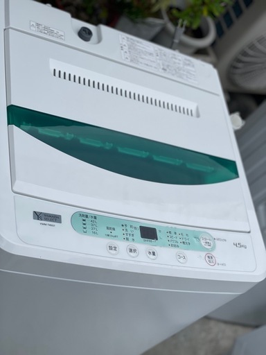 送料・設置込み可　洗濯機　4.5kg ヤマダ　2020年【分解クリーニング済み】