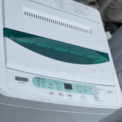 送料・設置込み可　洗濯機　4.5kg ヤマダ　2020年【分解クリーニング済み】の画像