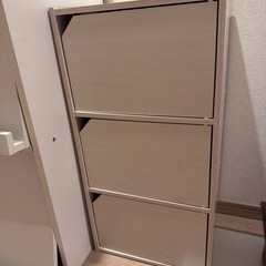 カラーボックス　白　ベージュ
の画像