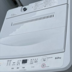 送料・設置込み可　洗濯機　6kg ヤマダ　2021年【分解クリーニング済み】の画像