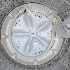 送料・設置込み可　洗濯機　6kg ヤマダ　2021年【分解クリーニング済み】の画像