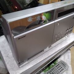 シャープ　CDデッキ　МDデッキ　アンプ付き　МD　CDプレイヤーの画像