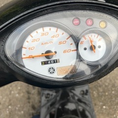 軽整備済み‼️ JOG ZR リアライズマフラー　バッテリー新品　燃料ポンプ新品　配送可能　現車確認可能の画像