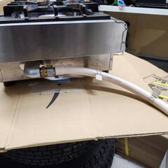 マルゼン　M-822DC 　ガステーブルコンロ《ニュー飯城》 2口コンロ 都市ガスの画像