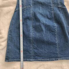 SNIDELデニムミニスカートSの画像