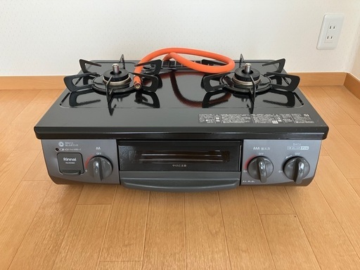 ガスコンロ グリル付 リンナイ KG35NBK プロパン用