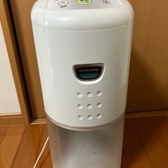 CORONA 衣類乾燥除湿機 除湿量6.3L ホワイトの画像