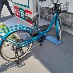 (定価37960円)カーグバケット24インチ6段変速ギア・オートライトほぼ新品・グリーン早い者勝ち❗の画像