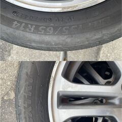 【お話し中です】ブリジストン　BRIDGESTONE　ネクストリー　NEXTRY　N-BOX純正　155/65R14　2022年製の画像