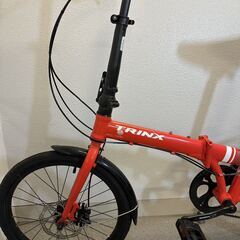 『配送可』株式会社コウメイＴＲＩＮＸトリンクス２０インチスポーツ折りたたみ自転車の画像