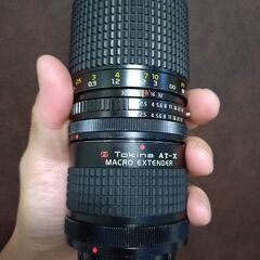分解清掃済　Tokina AT-X MACRO 90mm 1:2.5 ＋ MACRO EXTENDER　★canon　FDマウントの画像