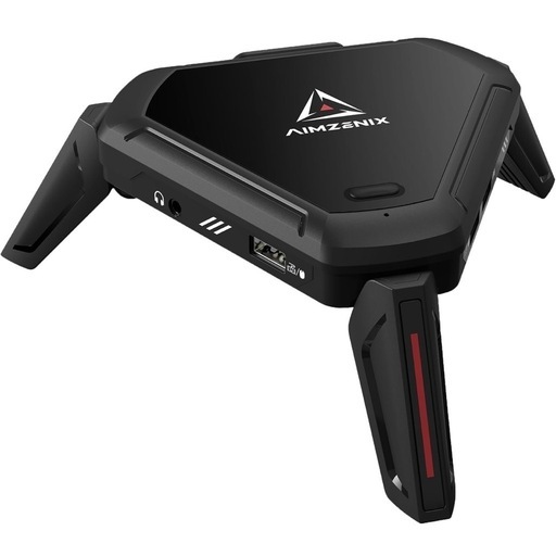 新品未開封 AIMZENIX MONSTER キーマウコンバーター PS5対応 キーボードマウスアダプタスマートマッピング スマート・アンリコマクロ アンチリコイル 連射マクロ搭載 N-Switch/Xbox Series X/S/Xbox ONE/Xbox 360/PS4/PC対応 MONSTER 日本語説明書付き/日本語版アプリ 3.5mmヘッドホンオーディオをサポート