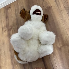 犬のぬいぐるみの画像