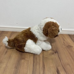 犬のぬいぐるみの画像