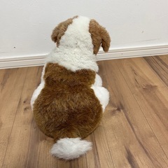 犬のぬいぐるみの画像