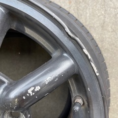 旧車ホイール　13インチ　5j 114.3 オフセット不明の画像