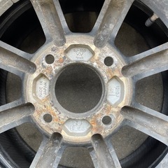 旧車ホイール　13インチ　5j 114.3 オフセット不明の画像