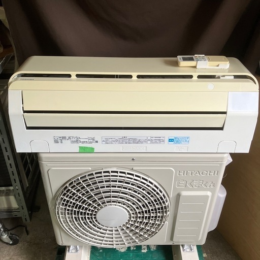 保証付、取付込、東芝、2018年2.2KW6畳