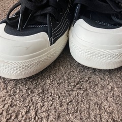 adidas nizza hiブラックハイカットスニーカー F34057の画像