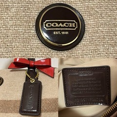 【美品】COACH コーチ バッグ の画像