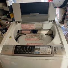 取引中　日立　８ｋ洗濯乾燥4洗 濯機話中の画像