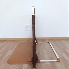 日本育児　おくだけとおせんぼ✨️　長さ変更できます💓　ブラウン　茶色　ベビーゲート　柵　77〜95cmの画像