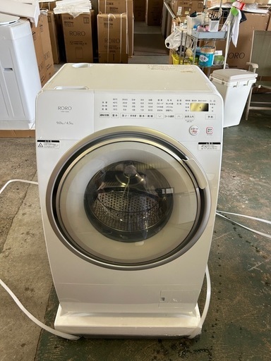売出しします！ヤマダセレクトROROドラム式洗濯機9キロ66,000円