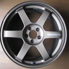 TE37 SAGA  9J-17 +42 PCD100 5H 2本セットの画像