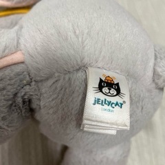 Jellycat 象のぬいぐるみ　鏡、耳にカシャカシャ入りの画像