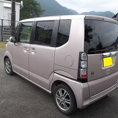 激安N-BOX　名義変更も諸費用コミコミ！！　車検令和８年３月まで　ナビ・地デジ　両側パワスラの画像