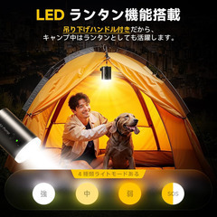 🌀アウトドアに最適！【新品未使用】電動エアーポンプ 小型 空気入れ 空気抜き USB充電式 ライト付き エアマット プール 浮き輪 圧縮袋 ポータブル 携帯 軽量 スポーツ キャンプ 防災の画像