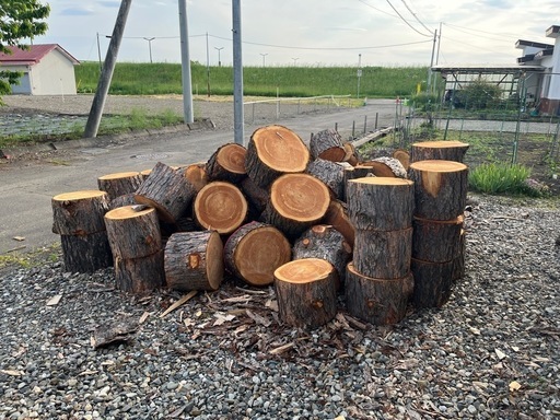 ミックス玉薪3立米4万円！