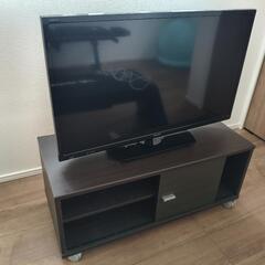 【説明読んでください】32型テレビ・テレビ台・クロームキャスト