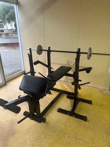 【自宅でトレーニング】マルチベンチプレス&ハーフラック