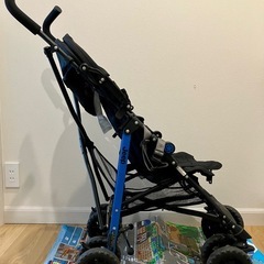 Jeep B型 ベビーカー(ブルー)の画像