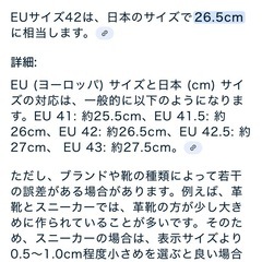 ②未使用　スニーカー26.5cmの画像
