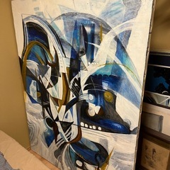油絵　アート　の画像