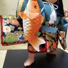あげます　東京久月　金太鯉釣　未使用の画像