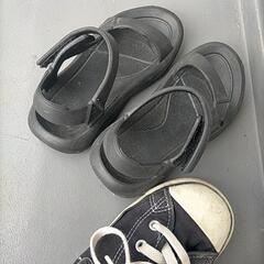 サンダル19㌢コンバース　21㌢の画像