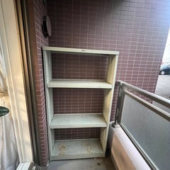スチール製ラック（ベランダ用）の画像