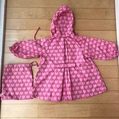 サイズ90シャーリーテンプル雨ガッパ　合羽の画像
