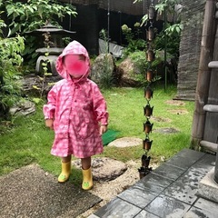 サイズ90シャーリーテンプル雨ガッパ　合羽の画像