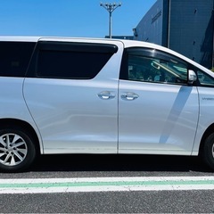 車検たっぷり すぐ乗れます トヨタ アルファードハイブリッド 機関良好 ミニバンの画像