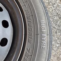 ホイールとタイヤセット　145/80R/13　の画像