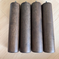 【無印良品】ベッド用 木製脚・26cmの画像