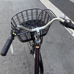 BRIDGESTONE natura 電動アシスト自転車 シティタイプ 前カゴ
