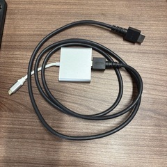 パソコンモニター&TYPE Cケーブルの画像